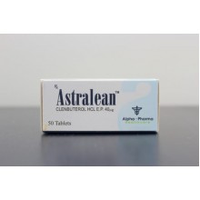 Alpha Pharma Кленбутерол Astralean (50 таблеток/40мкг Индия)